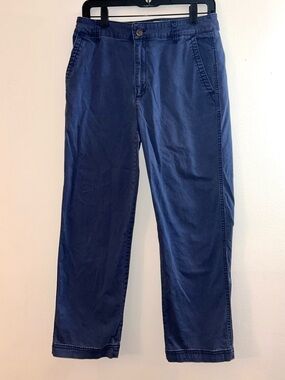 GAP Girlfriend Khaki Women’s Pants. Size 8. Medium Blue. GUC